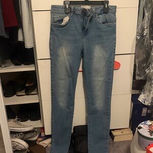 Forever 21 Light Blue Skinny Jeans